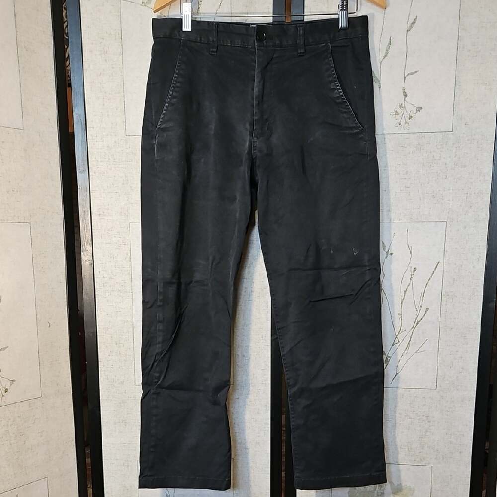 H&M Black Chinos & Khakis with a Straight Leg Cut